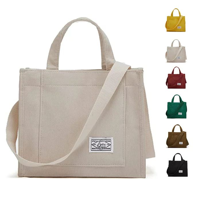 Dicasser Tote Bag Women Small Satchel Bag Handbag Stylish Tote Handbag for Women Corduroy Hobo Ba... | Walmart (US)