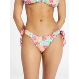 No Boundaries Lettuce Edge Side Tie Bikini Bottoms, Women's XXS-XXL | Walmart (US)