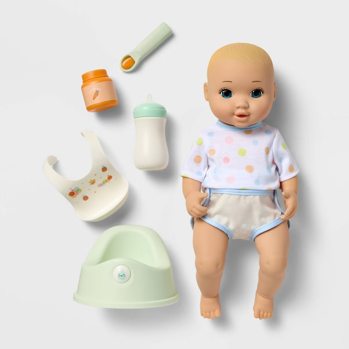 14" Drink and Wet Baby Doll - Gigglescape™ | Target