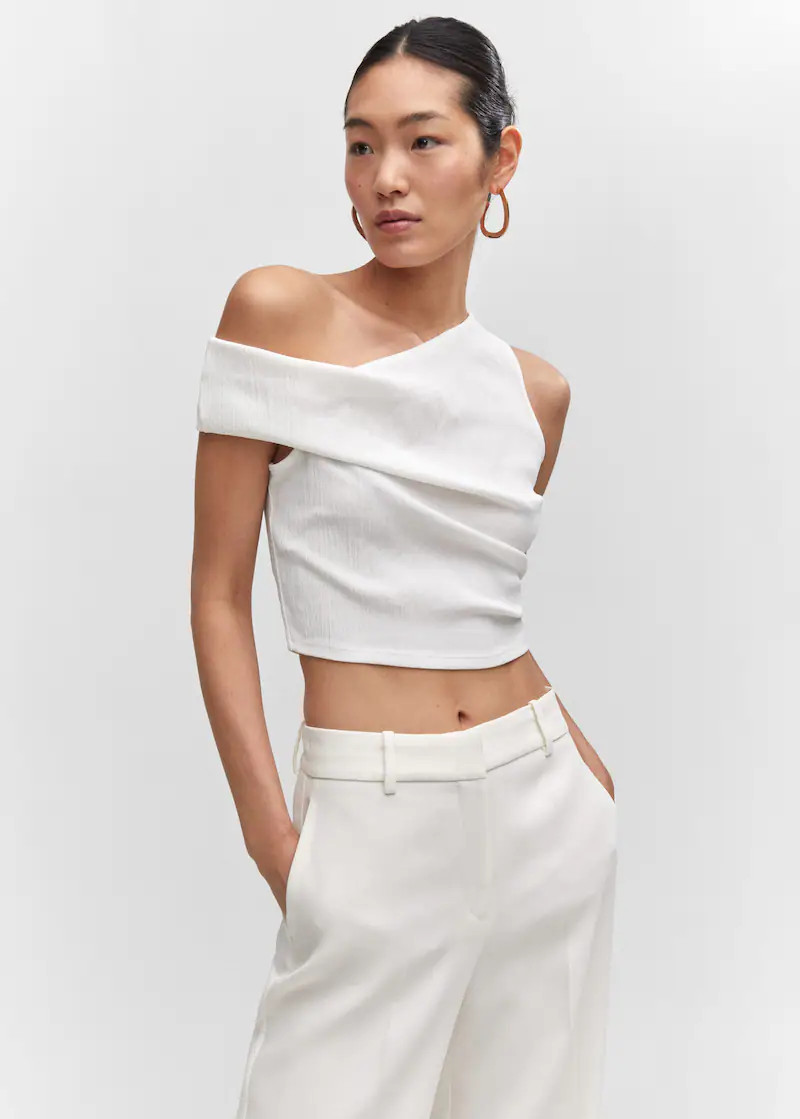 T-shirts and tops for Women 2023 | Mango USA | MANGO (US)