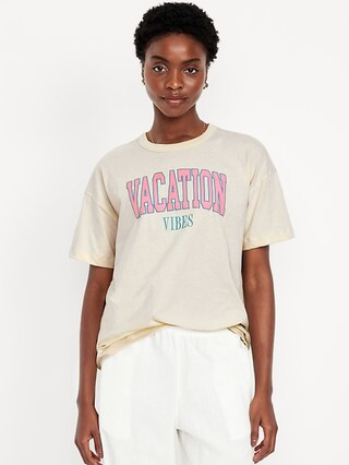 EveryWear Graphic Tunic T-Shirt | Old Navy (CA)
