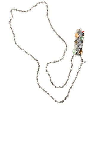 Edie Parker Gemstoned Crossbody Lighter Case in Multi | FWRD 
