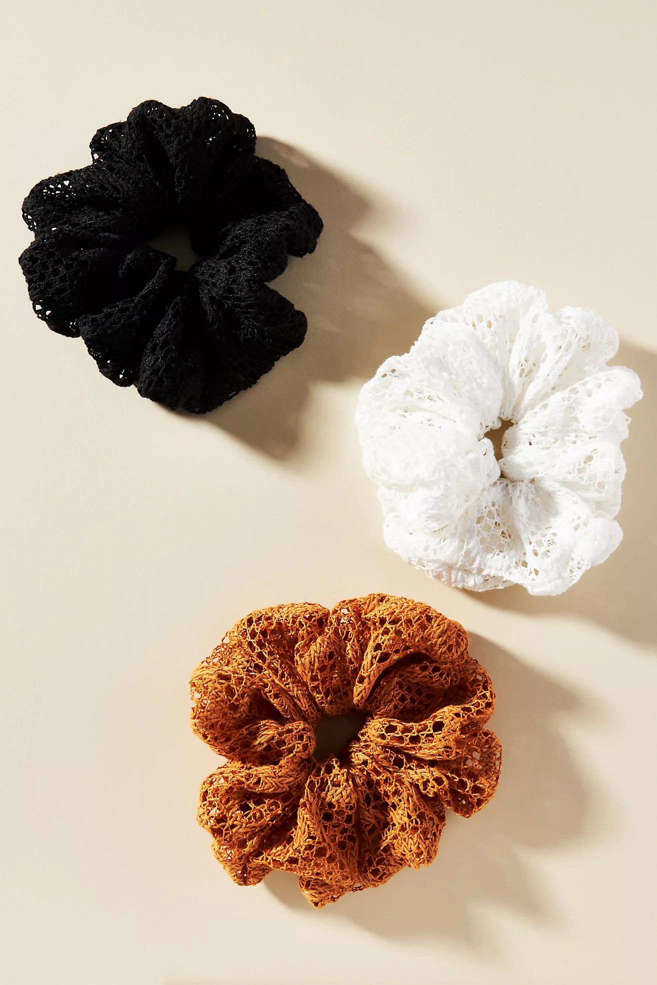Crochet Scrunchies, Set of 3 | Anthropologie (US)