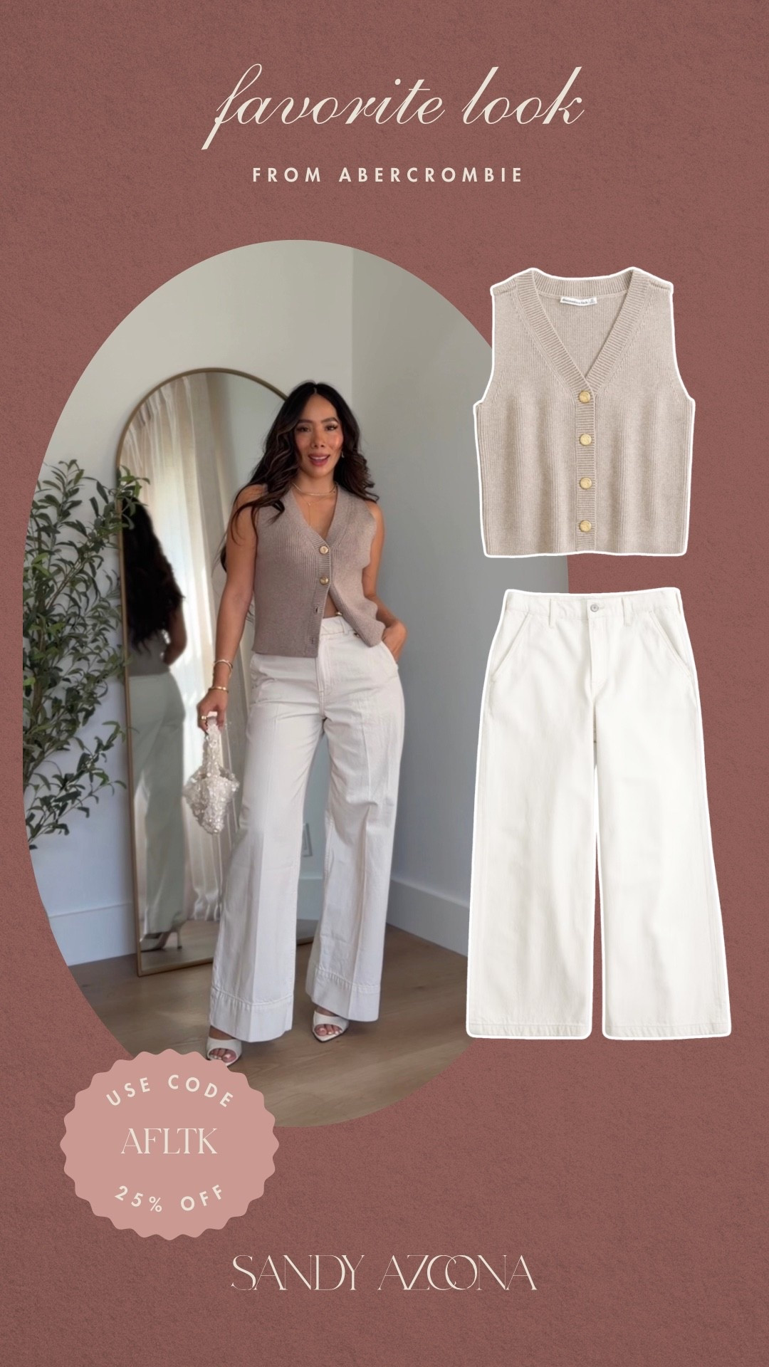 Shop the look ✨ Abercrombie sale ends tonight! 

#LTKootd #LTKSpringSale #LTKgrwm