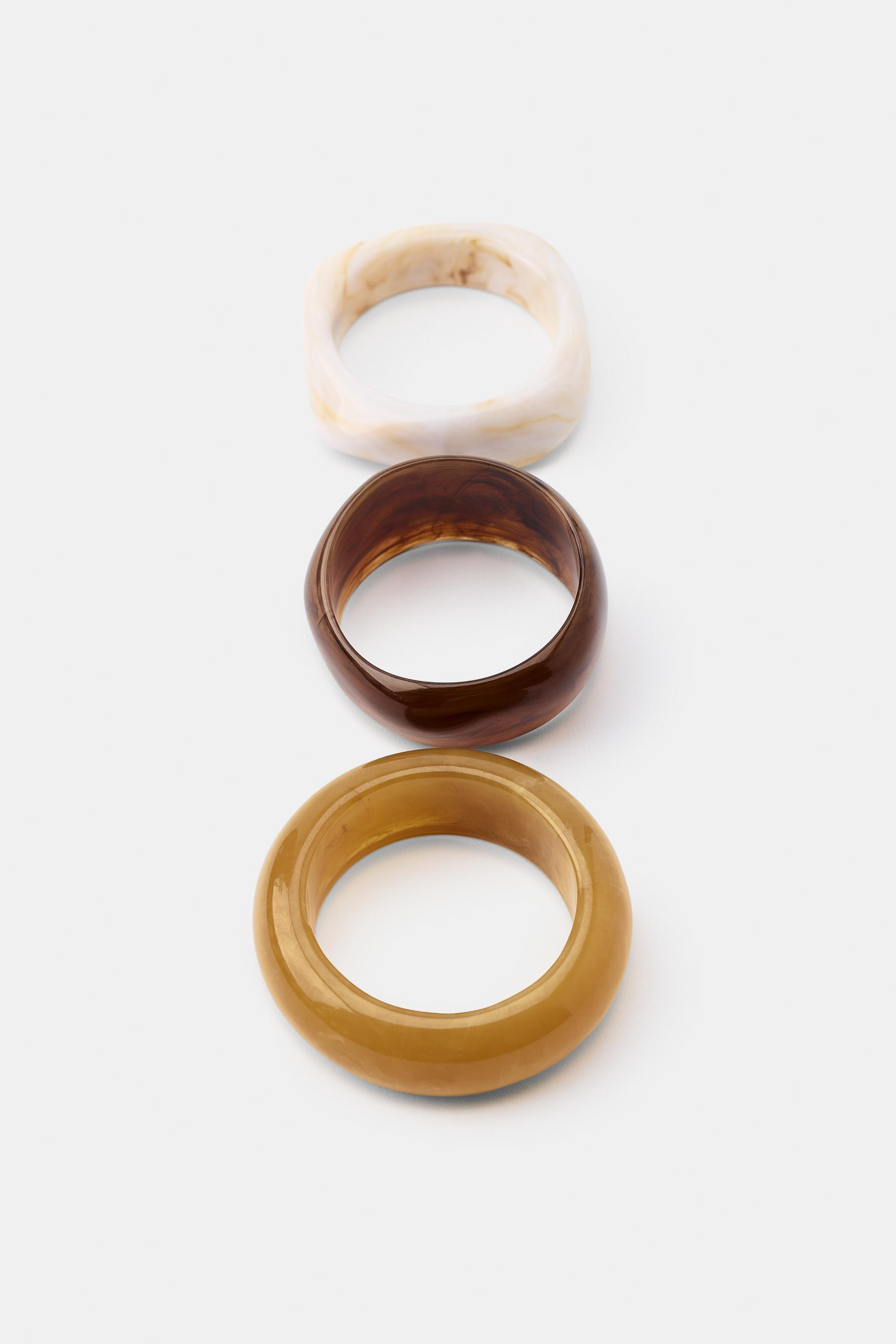3-PACK OF RIGID RESIN BRACELETS | Zara US