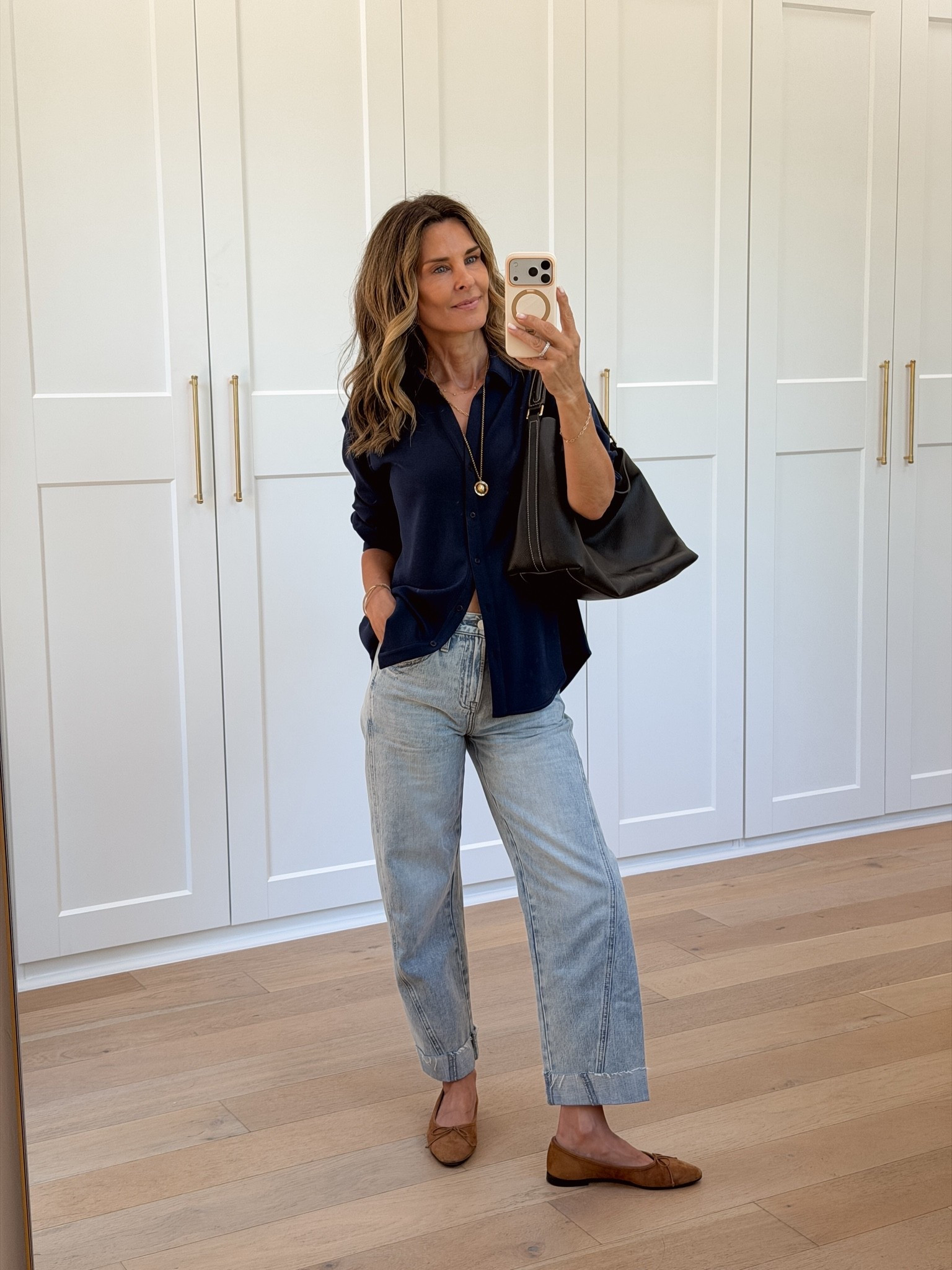 I’m 5’6’’
-button down is so comfy, I have 3 colors! Wearing size XS @Spanx  discount code fashionedlifexspanx * new orders 
-pants size down one @Pistola Denim Discount TAMMY15
-floral earrings are a favorite @Ana Luisa
-necklace is linked in my ShopMy https://go.shopmy.us/p-80820005

#LTKootd #LTKOver40 #LTKSeasonal