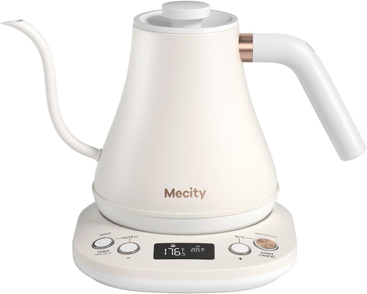 Mecity Electric Gooseneck Kettle With Keep Warm Function & LCD Display Automatic Shut Off Coffee ... | Amazon (US)