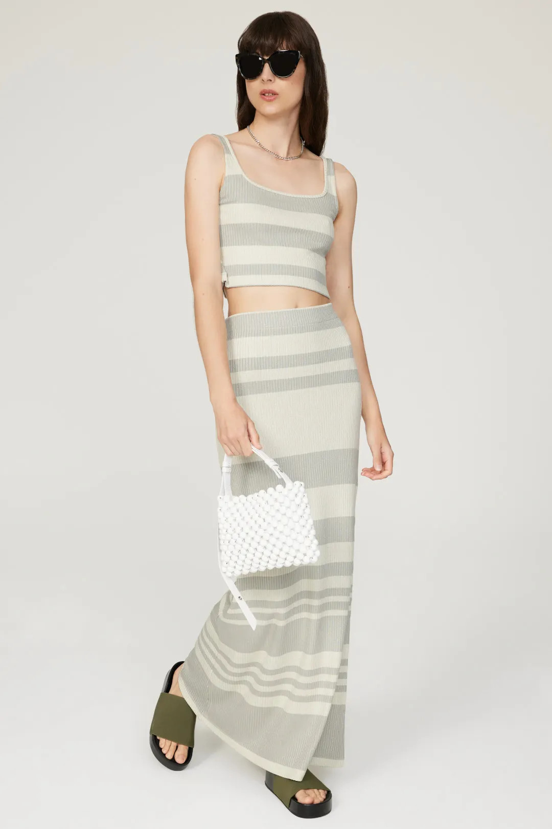 Splendid Coco Metallic Tank | Rent the Runway