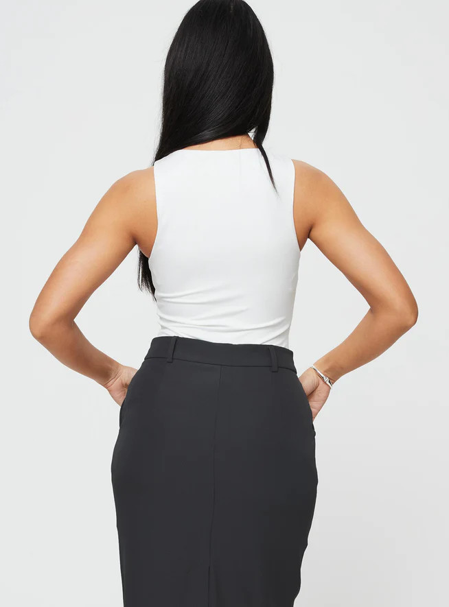 Karimo Bodysuit White | Princess Polly US