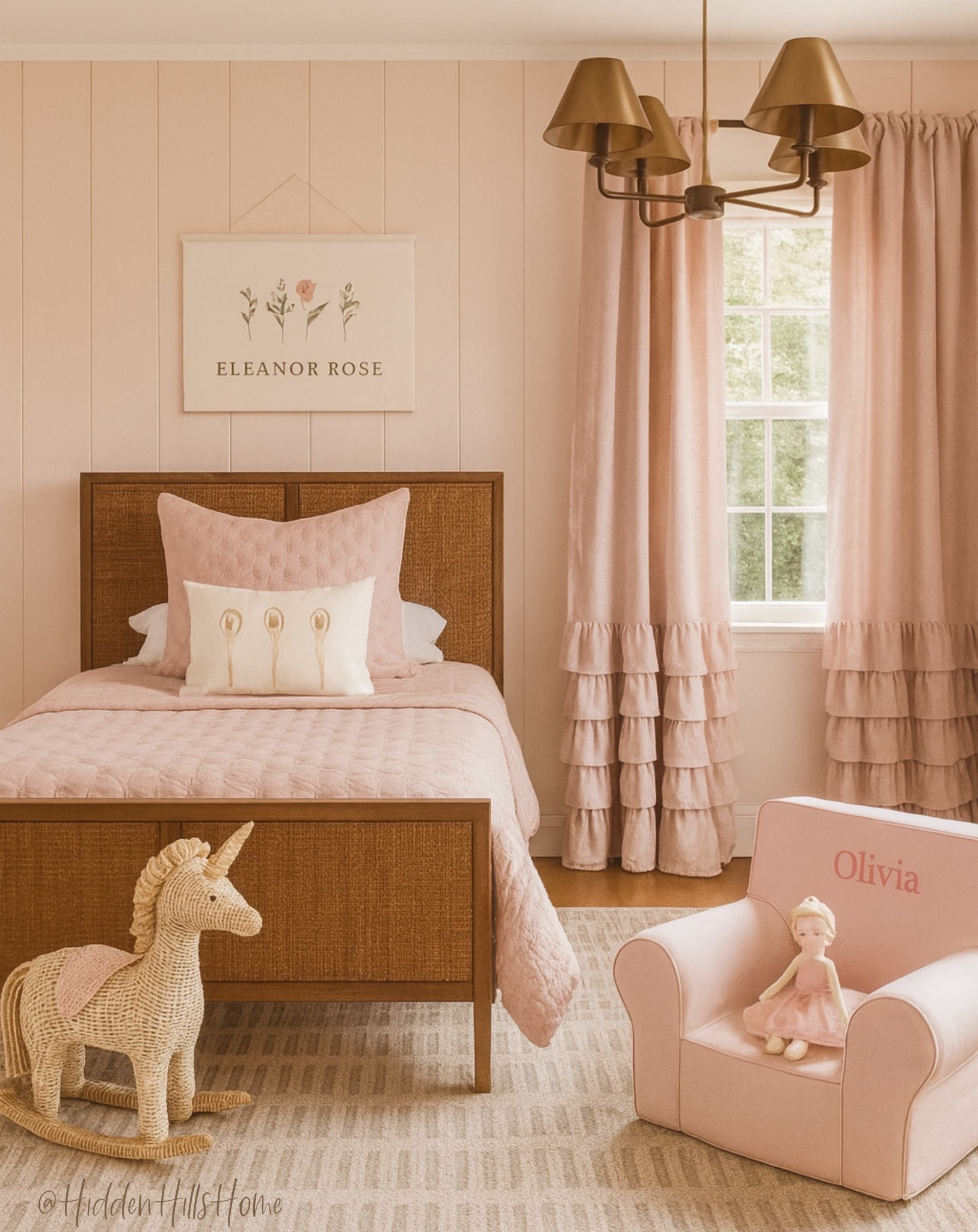 Girls bedroom, girls room decor, girls bedroom, home decor ideas #girlsroom Wall color is SW Intimate white 

#LTKSaleAlert #LTKHome #LTKCyberWeek