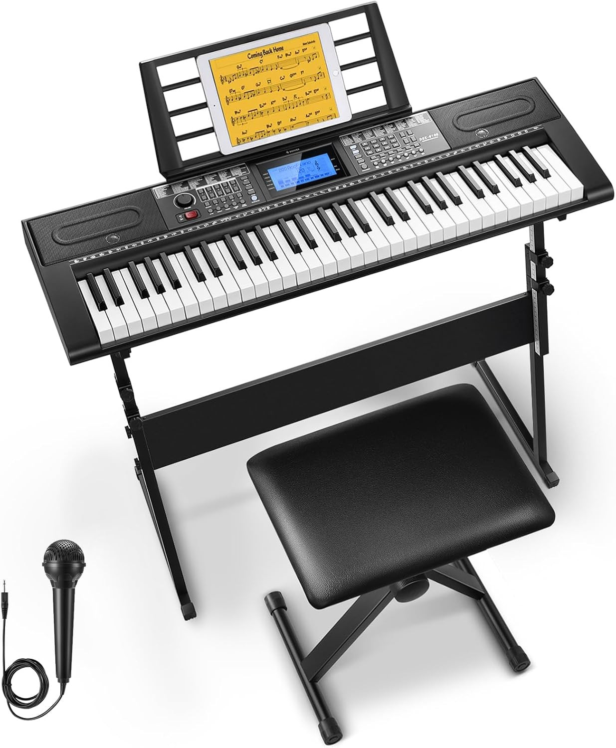 Donner 61 Key Keyboard Piano, Electric Piano Keyboard Kit with 249 Voices, 249 Rhythms - Includes... | Amazon (US)
