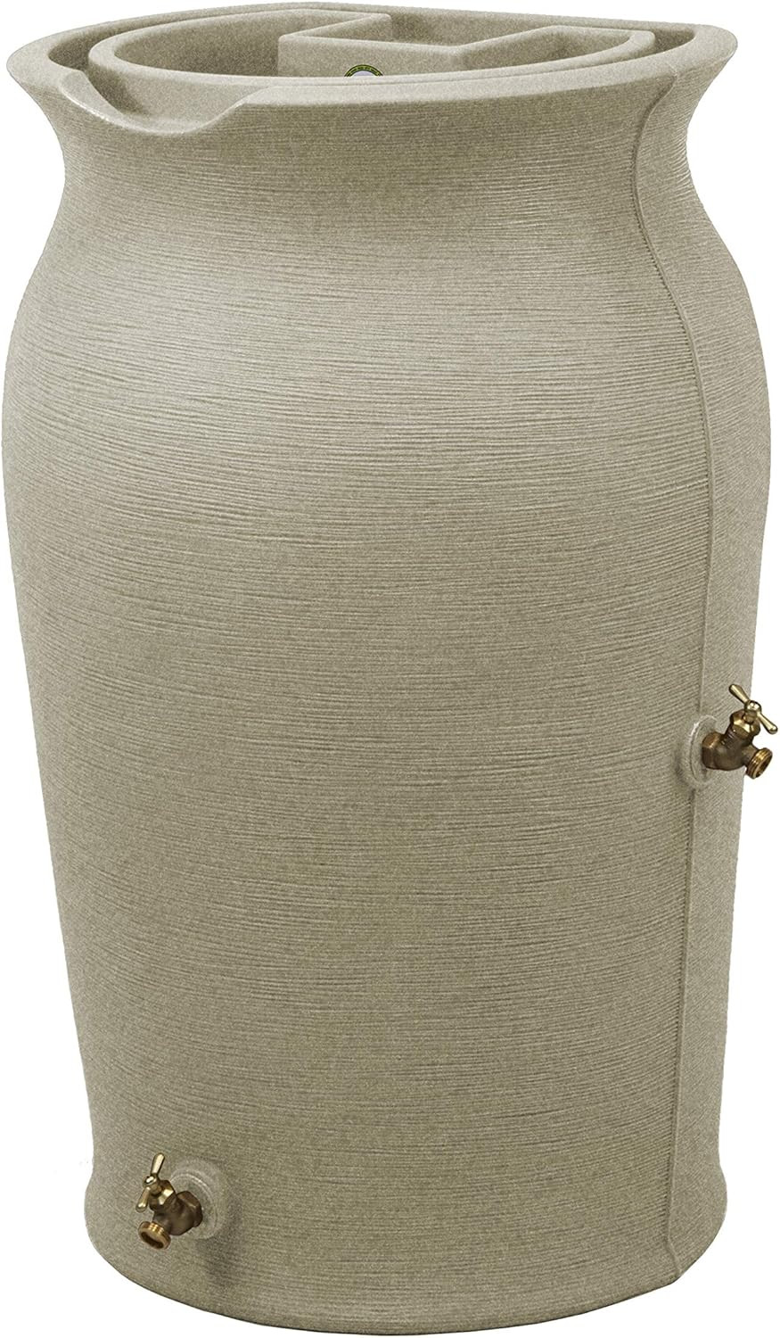 Good Ideas IM-AMP050-SAN Impressions Amphora 50 Gallon Saver-Sandstone Rain Barrel | Amazon (US)