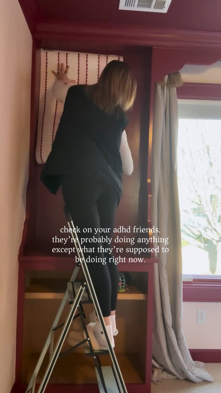 here’s your sign to wallpaper something instead of doing your taxes 🙃 credit @jlgarvin and linked this wallpaper on my LTK because HOW FUN

#authenticity #adhd #adhdisfun #relatable #positivevibes

#LTKdayinmylife #LTKstorytime #LTKHome