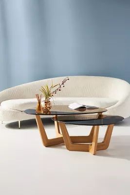 Audrey Nesting Coffee Table Set | Anthropologie (US)