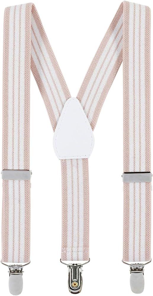 Kids and Baby Elastic Adjustable Solid Color Suspenders (Available in 3 sizes and 27 colors) | Amazon (US)