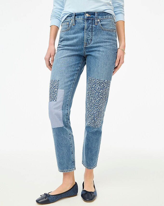 Premium Edition slim boyfriend patchwork jean | J.Crew Factory