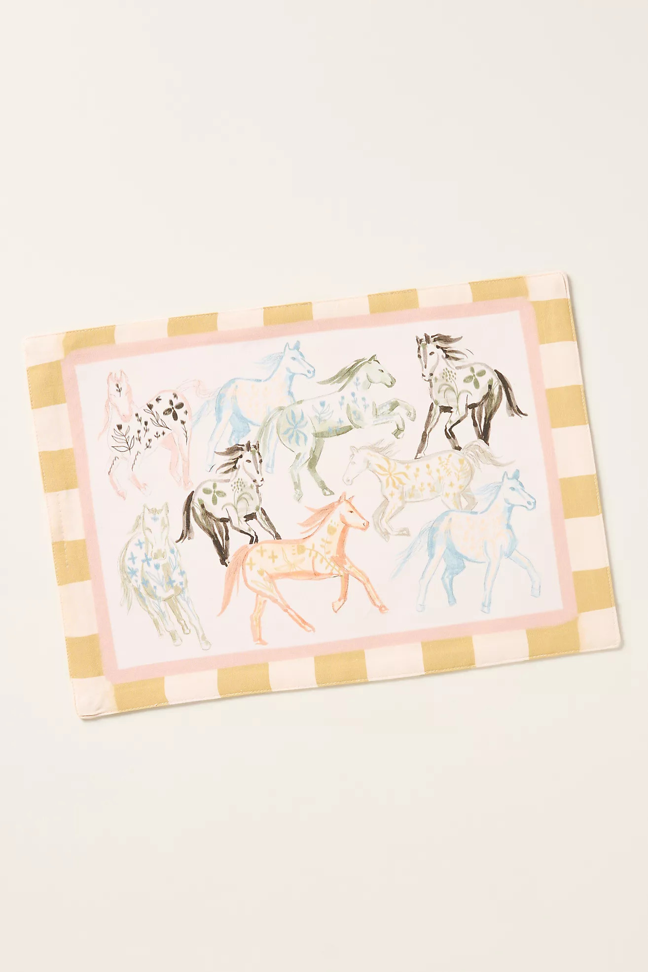 Run Wild Reversible Placemats, Set of 4 | Anthropologie (US)