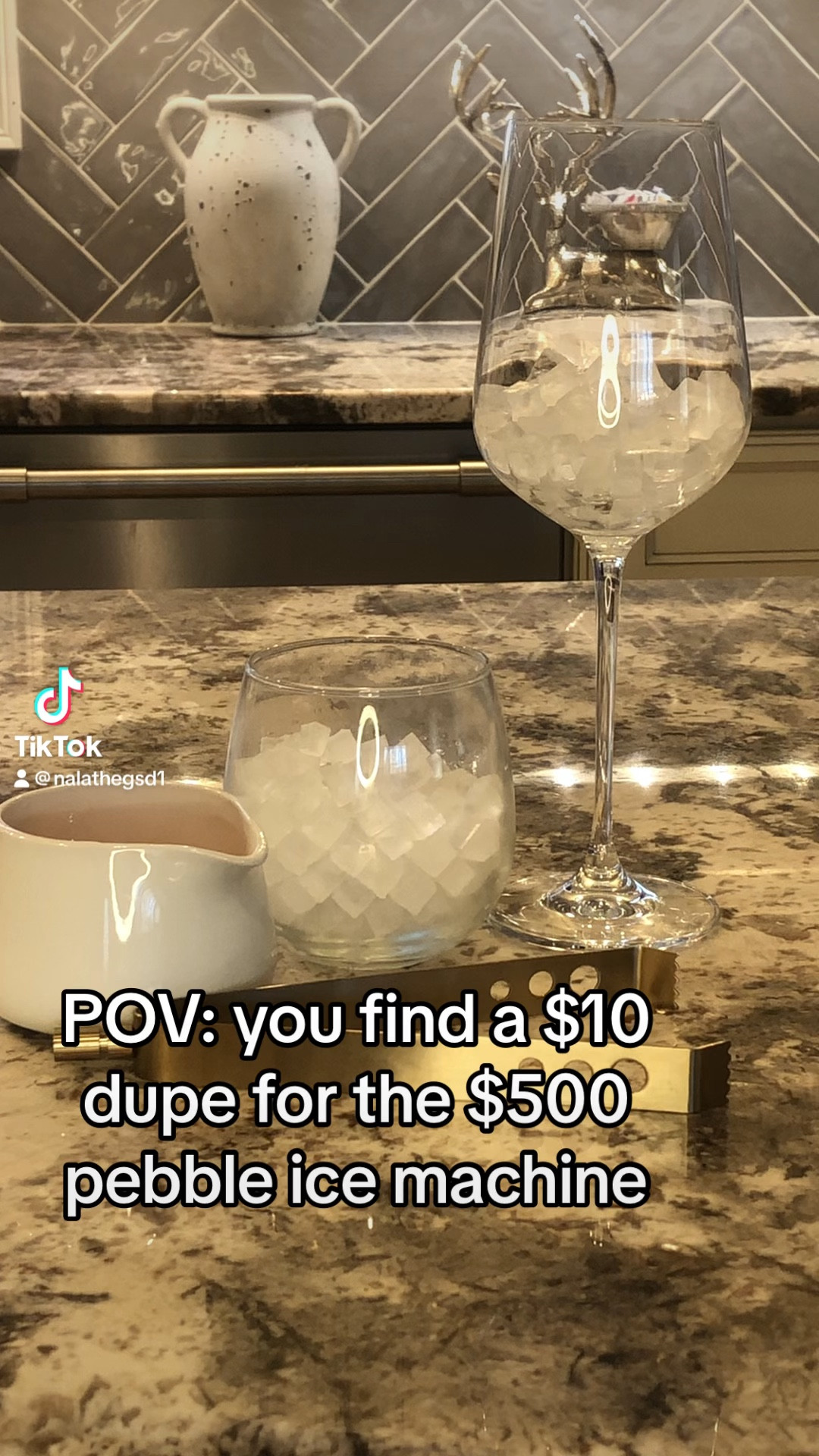 🧊dupe for the pebble ice machine under $25.00  Order now to have before your holiday gathering or party🧊

#LTKVideo #LTKfindsunder50 #LTKHoliday