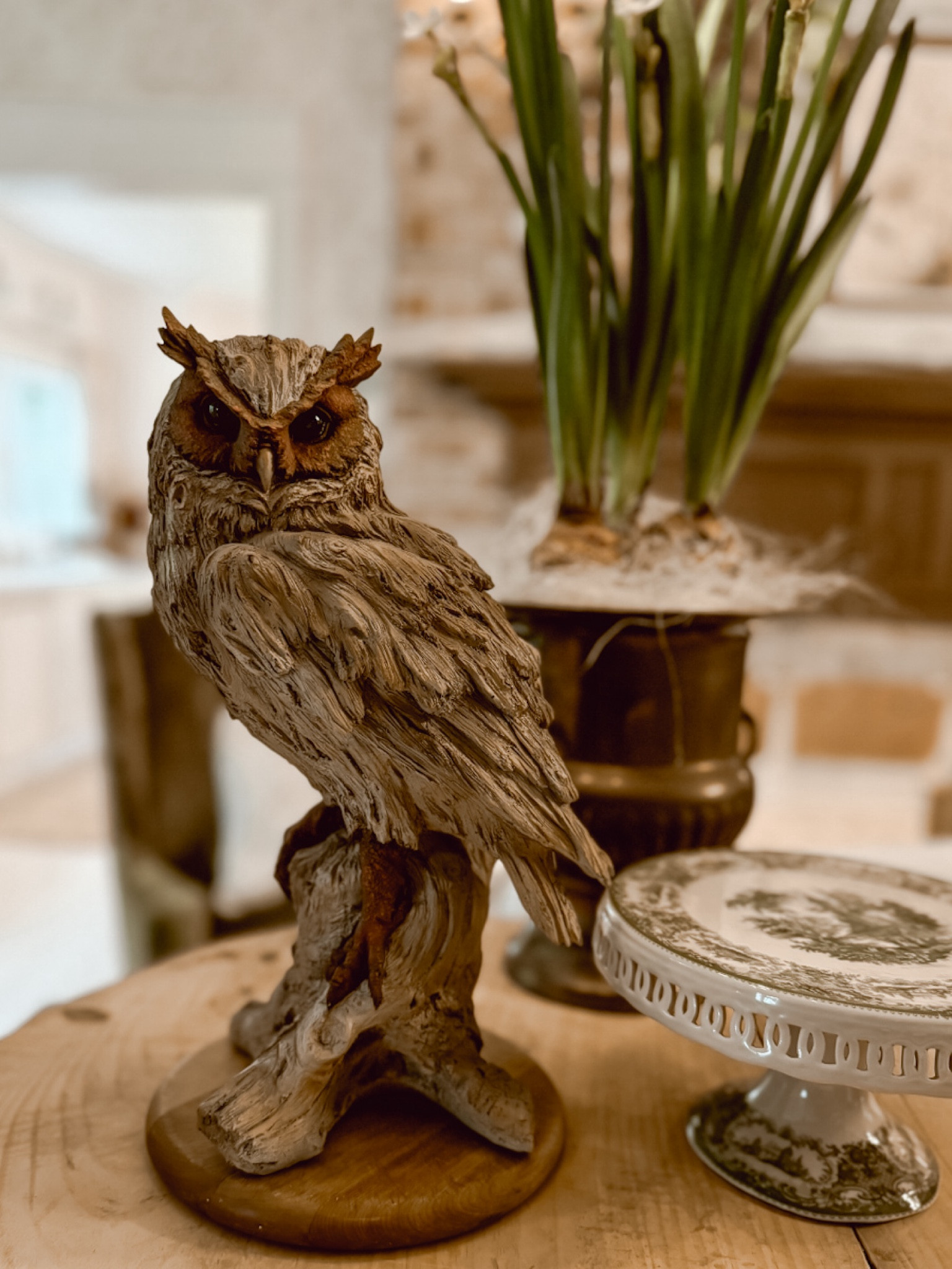 I recently added this owl from Wayfair to our kitchen island in our home and I love it! It’s advertised as an outdoor decor piece, but I love it in our home. It’s very rustic and I love the detail. 

#LTKHome #LTKFindsUnder50 #LTKSeasonal
