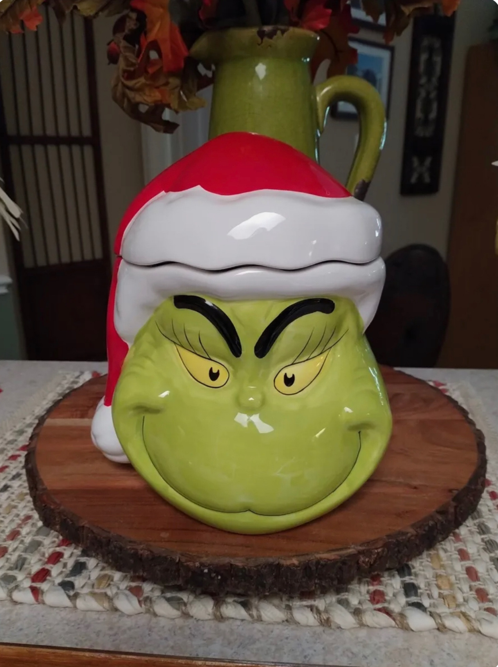 Grinch Cookie Jar! 