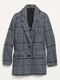 Soft-Brushed Oversized Blazer for Women | Old Navy (US)