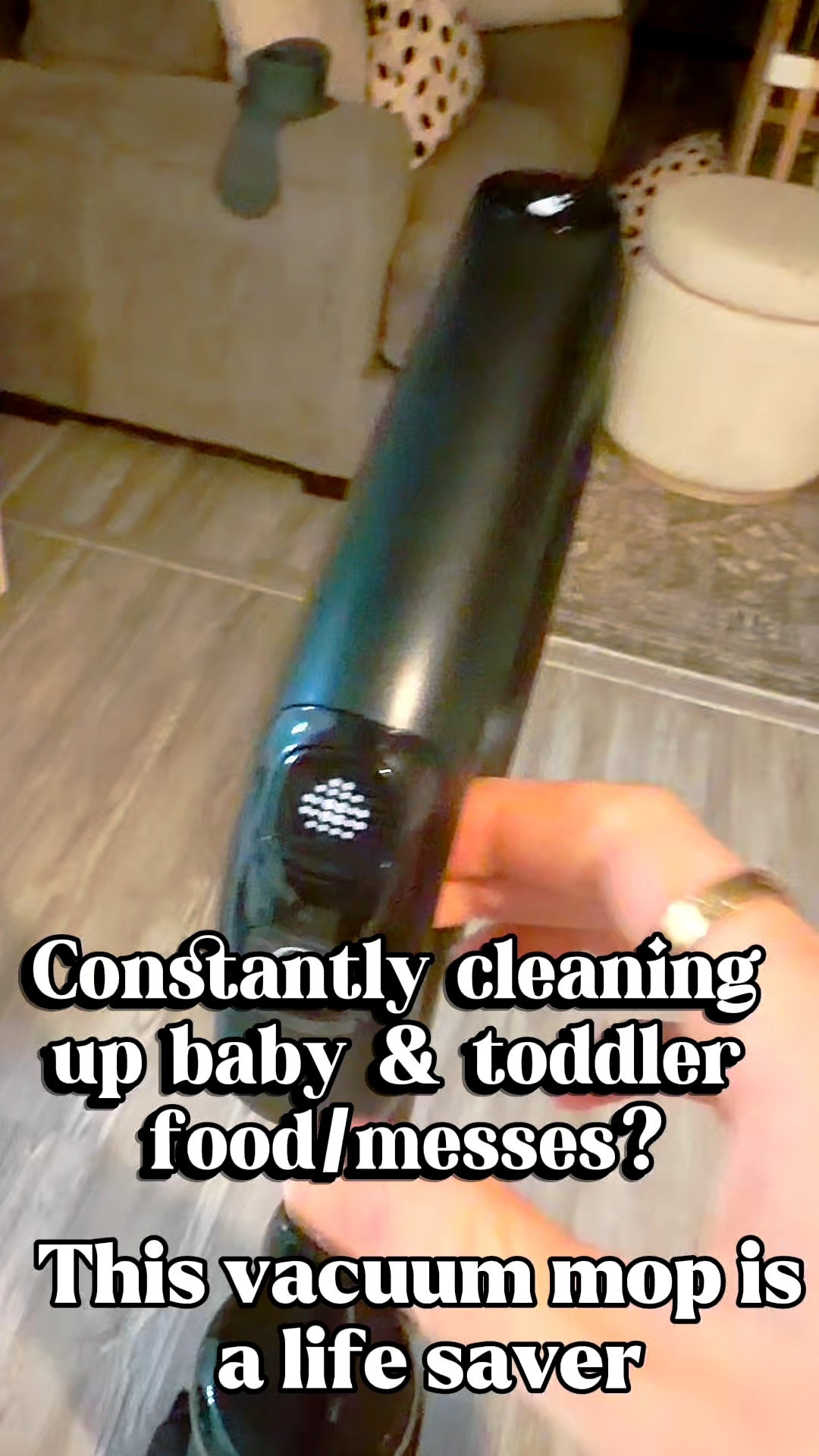 This Tineco steam mop + vacuum is a LIFESAVER with kids 🙌🏼 Food messes? Gone in one pass. No more sweeping, then vacuuming, then mopping. I’ve honestly never had my floors this clean — and it saves me so much time every day

I chose the steam option to make a non-toxic switch for my floors with a crawling baby. 

#tineco #tinecovacuum #nontoxic #nontoxiccleaning #cleanfloors #cleaninghacks #cleaningwithkids

#LTKHome #LTKmomlife #LTKKids