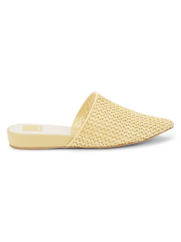 Lini Raffia Woven Mules | Saks Fifth Avenue OFF 5TH