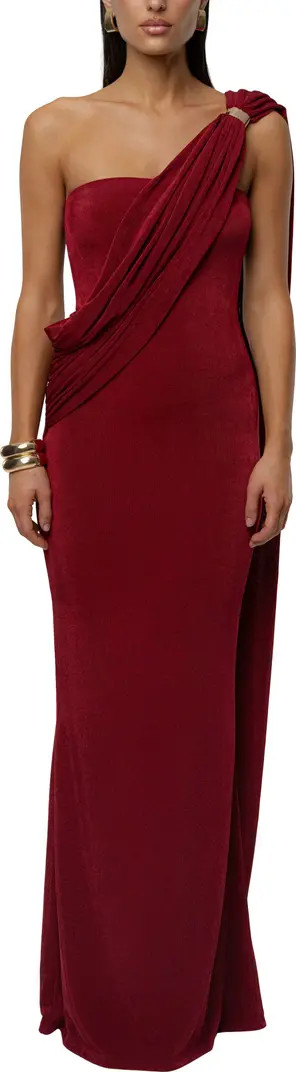 Golden Veil Maxi Dress | Nordstrom