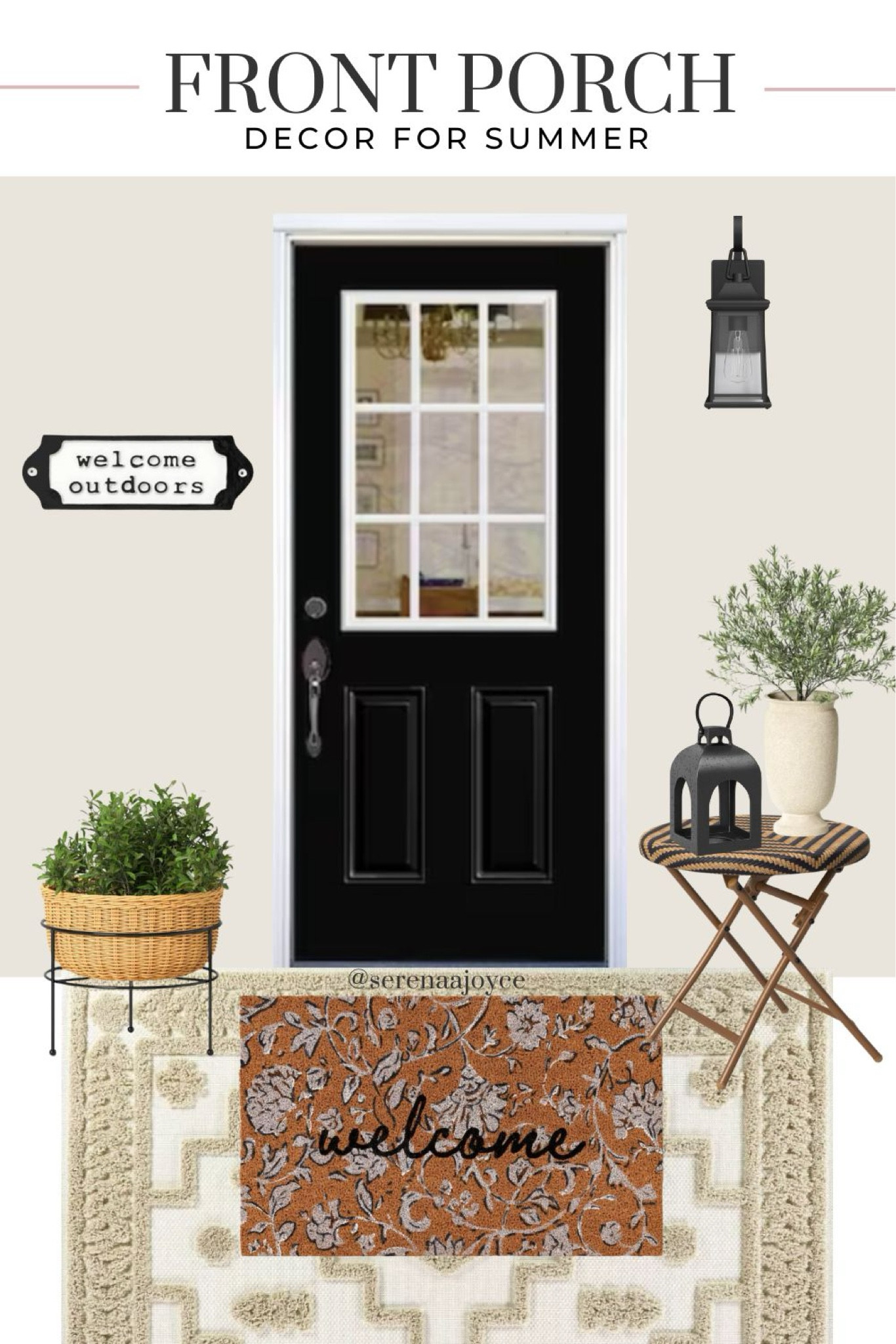 SALE: Target has the cutest front porch decor and patio decor right now!! Obsessed with what you can do with it all. A lot of it is also on sale!

Summer porch decor, front porch decor, patio decor, welcome mat, outdoor area rug, planters, plant stand, target home decor, target patio decor, target style

#LTKSaleAlert #LTKHome #LTKSeasonal