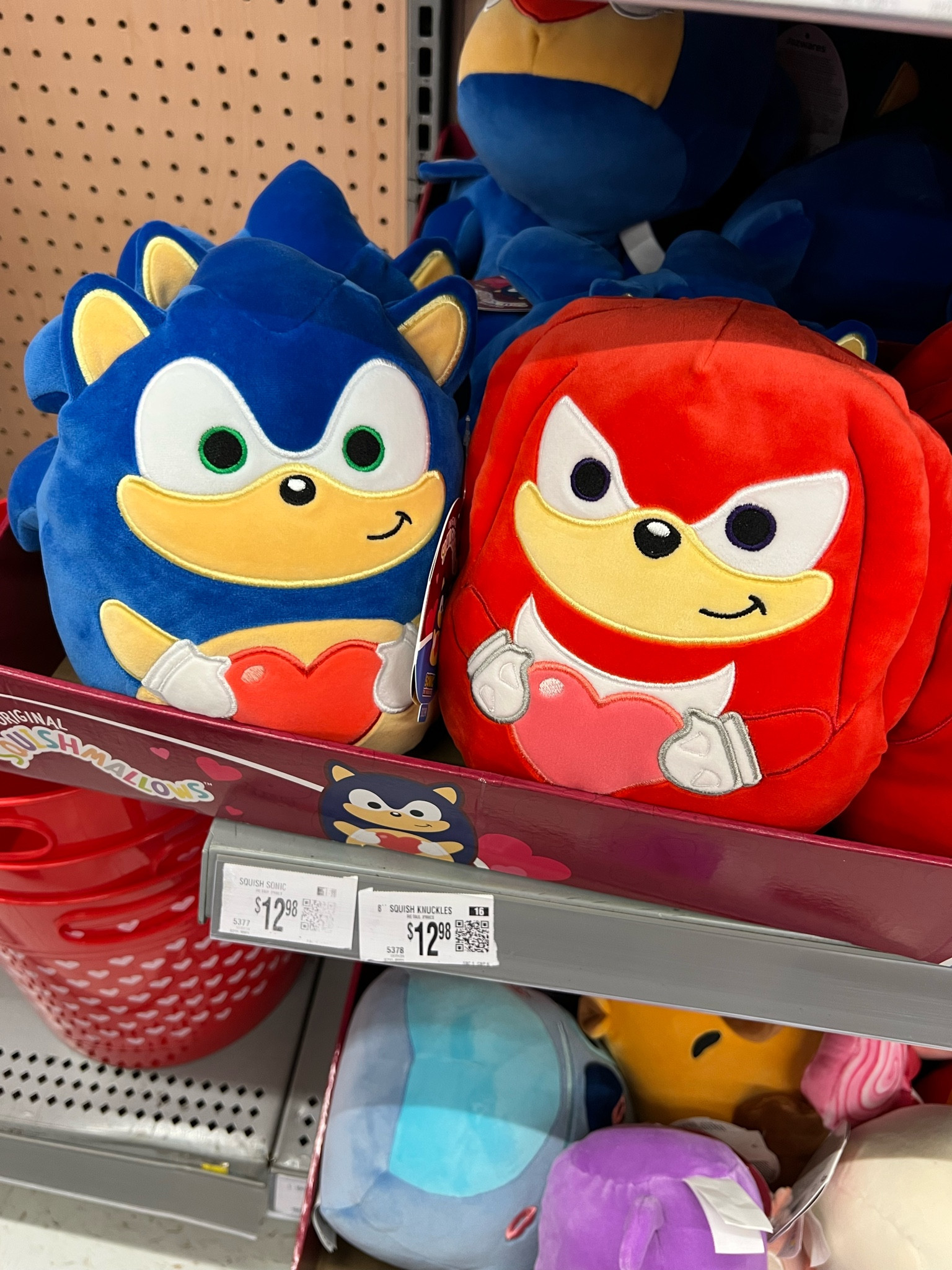 Adorable Sonic and Knuckles Squishmallow plushies at Walmart for Valentine’s Day #walmartfinds walmartkids teens tween gift

#LTKKids #LTKFindsUnder50