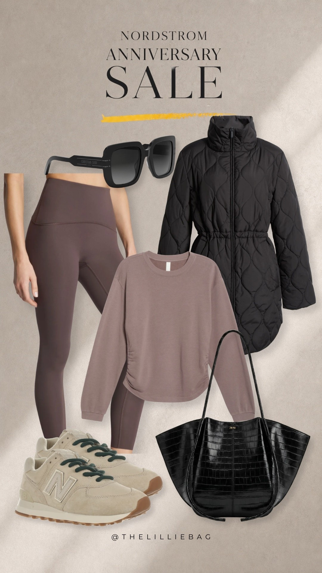 If you're refreshing your everyday wardrobe, start here. 🖤 These are the NSALE pieces I know I'll wear nonstop—leggings, sneakers, the cutest quilted jacket, and an oversized sweatshirt that's perfect for errands, travel, and everyday life.

Everything is linked in my LTK!


NSALE. Nordstrom Anniversary Sale. Athleisure. Workout outfit. Everyday style. Leggings. New Balance sneakers. Quilted jacket. Travel outfit. Casual fashion. Fall fashion. Women's fashion. LTKSaleAlert. LTKActive. LTKStyleTip.

#LTKActive #LTKSaleAlert