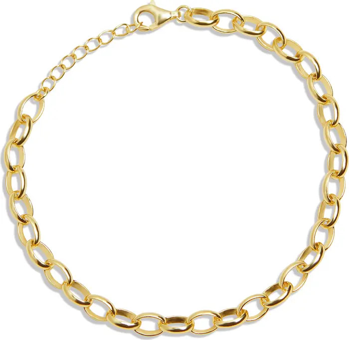 Argento Vivo Sterling Silver Oval Chain Bracelet | Nordstrom | Nordstrom