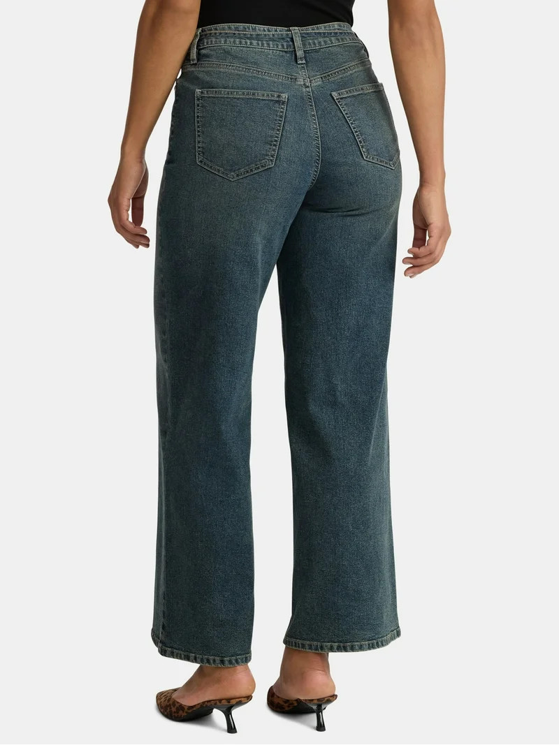 Madden NYC Women's Tie Belt Jeans, 32" Inseam, Sizes 00-18 | Walmart (US)