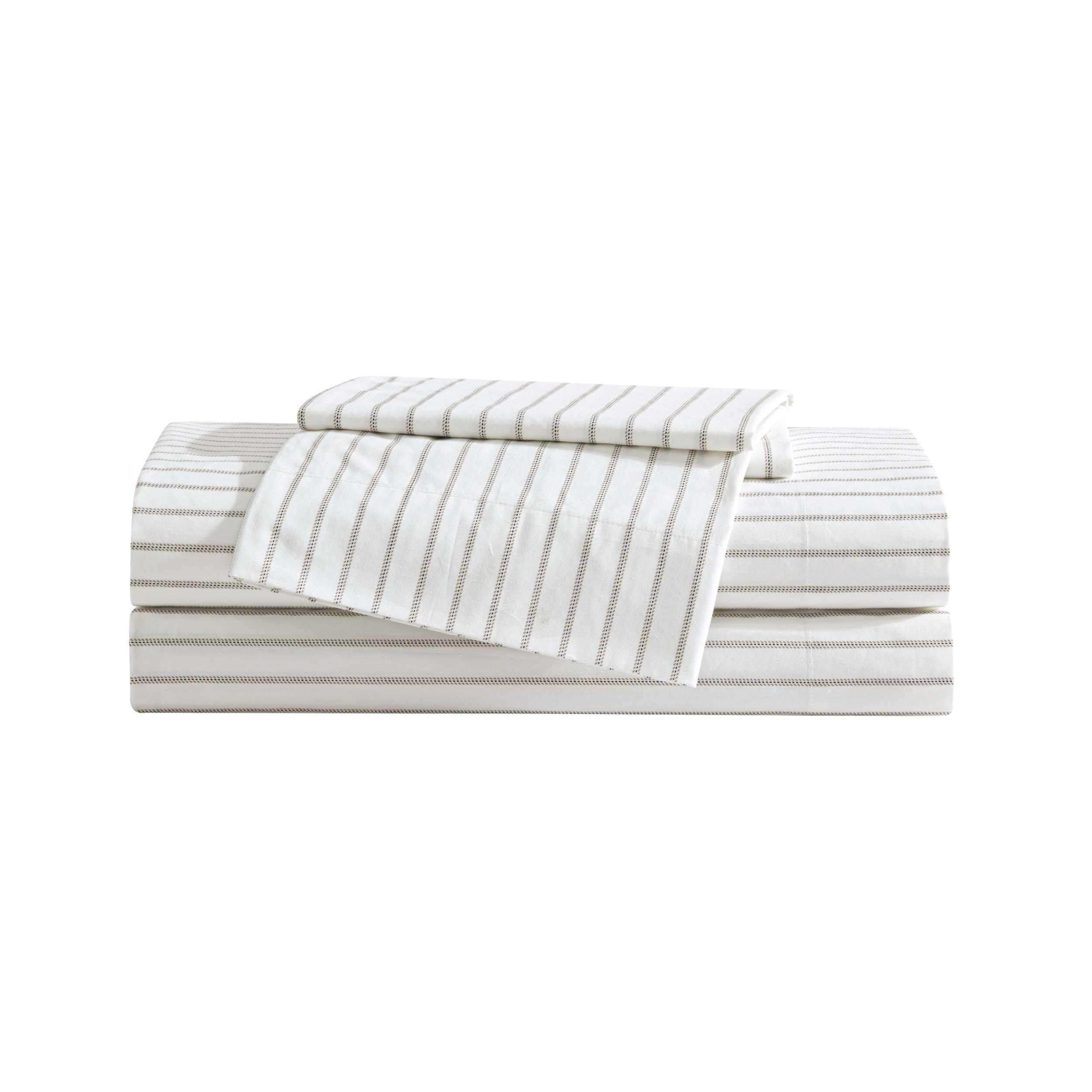 Eddie Bauer - Twin Sheet Set, Cotton Percale Bedding Set, Super Soft and Bedding Set, Oeko-Tex Ce... | Amazon (US)