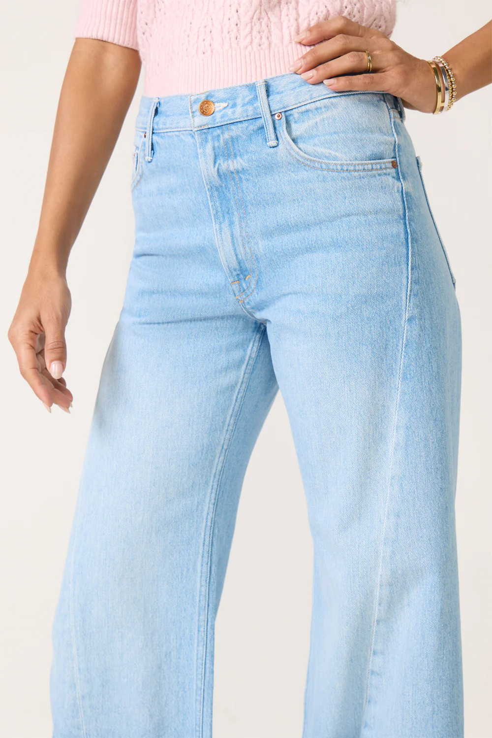 The Lemon Twist Sneak Wide Leg Jean | Evereve