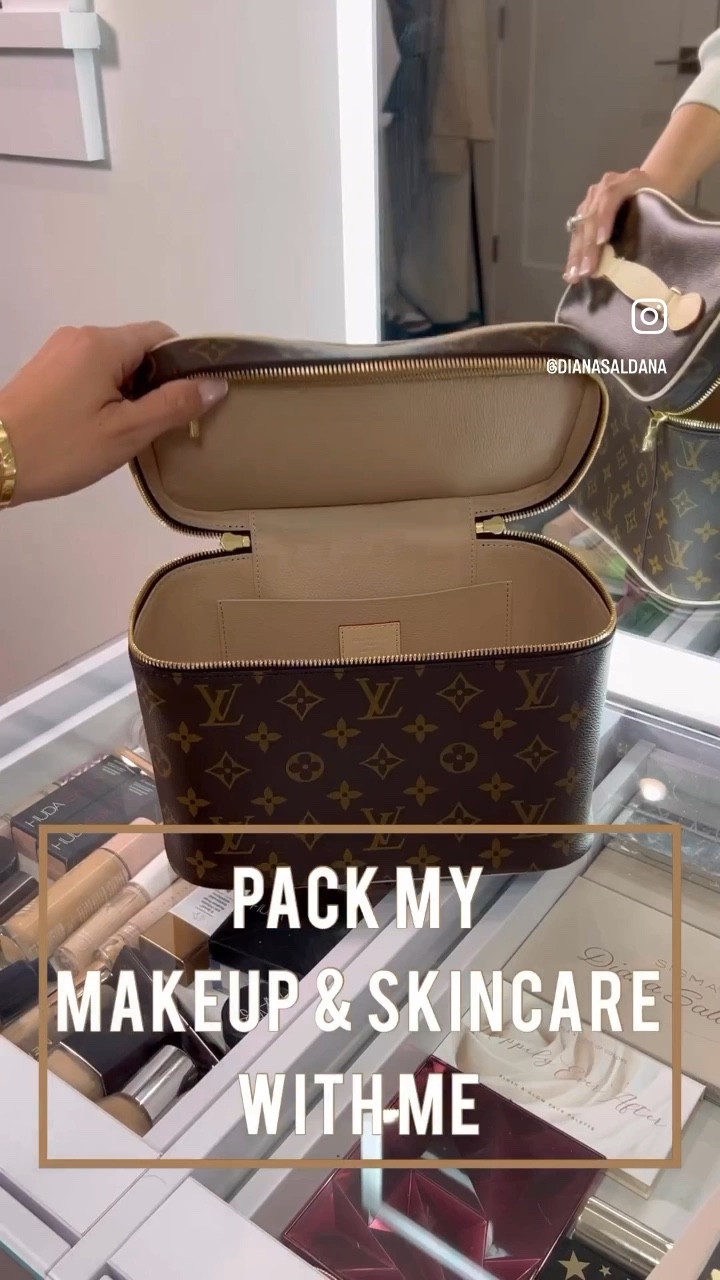 LOUIS VUITTON TRAVEL ACCESSORIES + HOW I PACK MY PACKING CUBE & COSMETIC  BAG 
