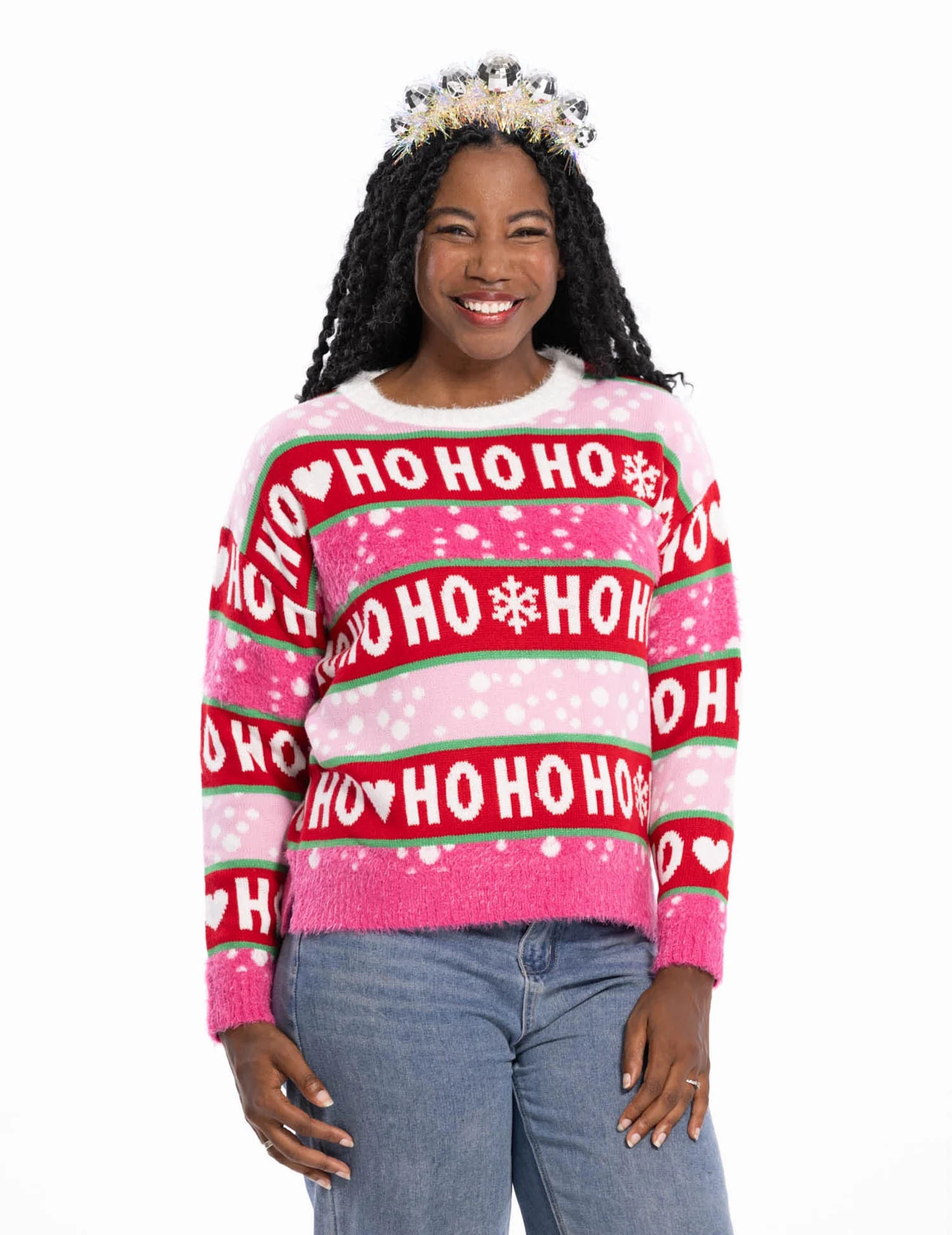 Jollidays x Glitter and Lazers Women's Sled Sweater, Sizes S-5X | Walmart (US)