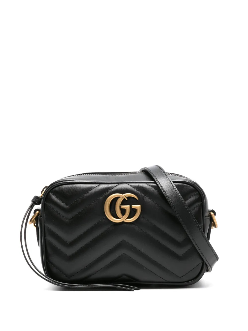 Gucci Mini GG Marmont Crossbody Bag - Farfetch | Farfetch Global
