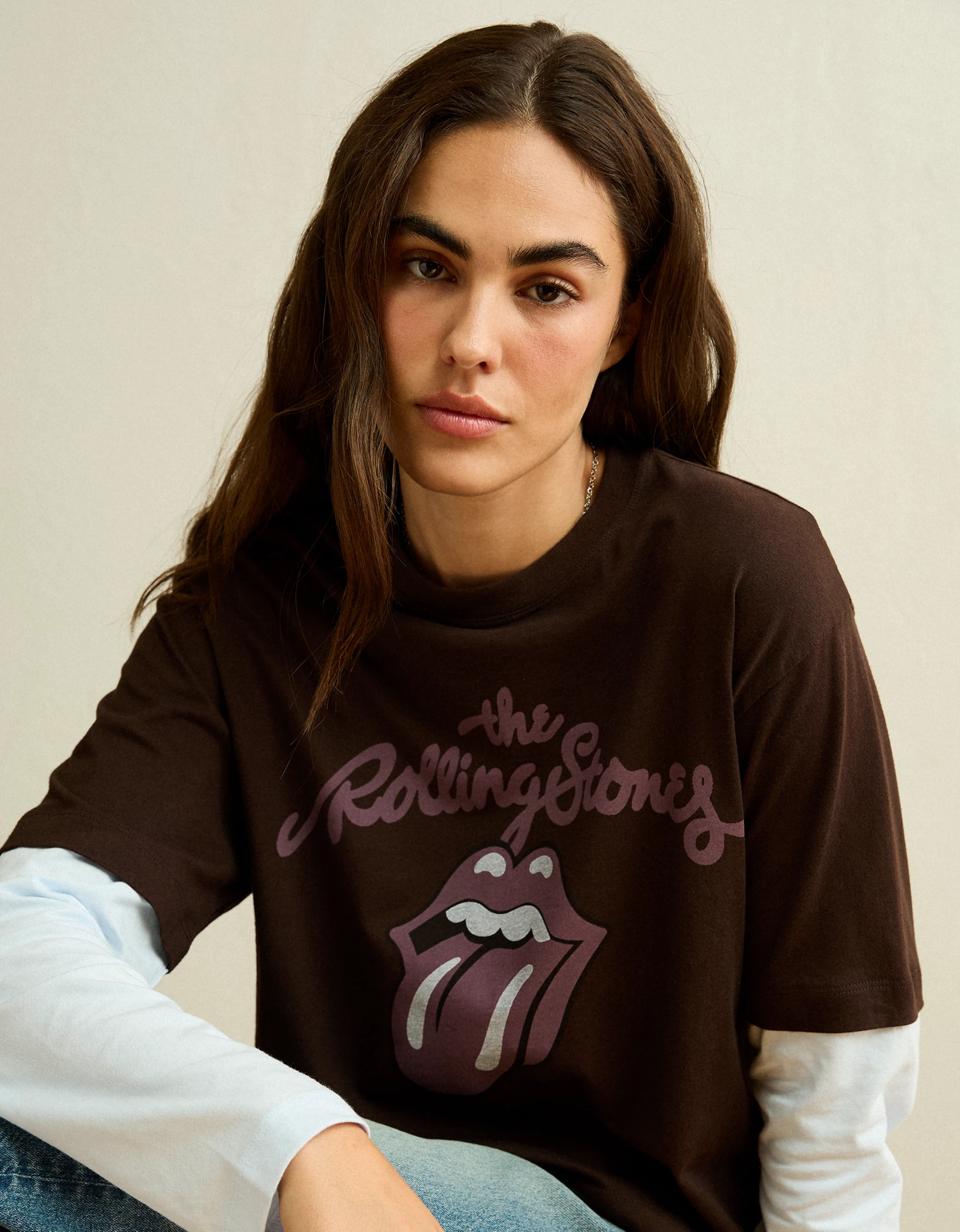 AE Twice As Nice Rolling Stones Graphic T-Shirt | American Eagle Outfitters (US & CA)