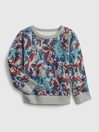 babyGap &#x26;#124 Marvel Print Sweatshirt | Gap (US)
