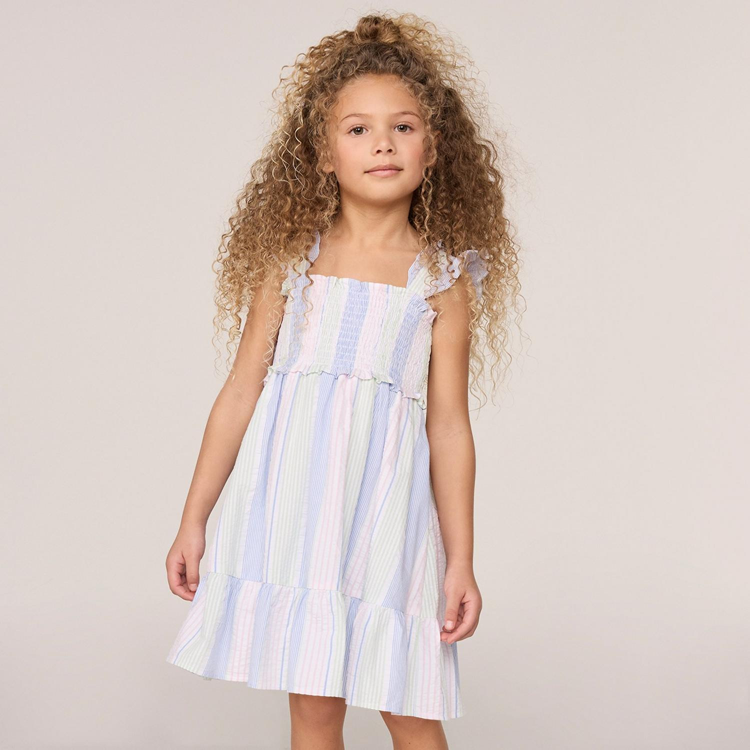 The Emily Seersucker Smocked Sundress | Janie and Jack