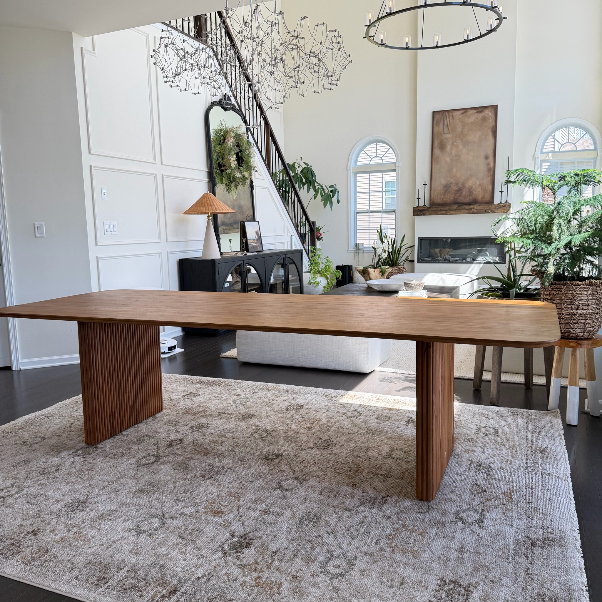 Custom made Furniture | Made to order | Teak Furniture | Dining table | made from reforestation | unique teak pieces.

#LTKHome