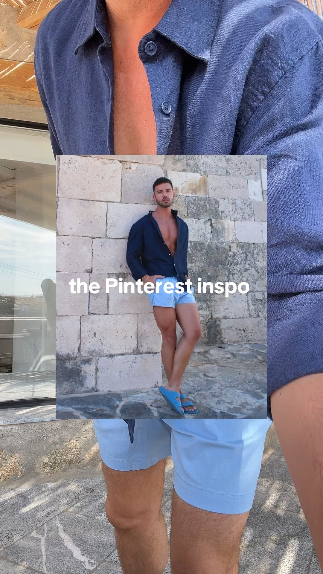 Inspired by a Pinterest pin I found, this all blue outfit is a great simple look for the summer.

#LTKootd #LTKMens #LTKOver40