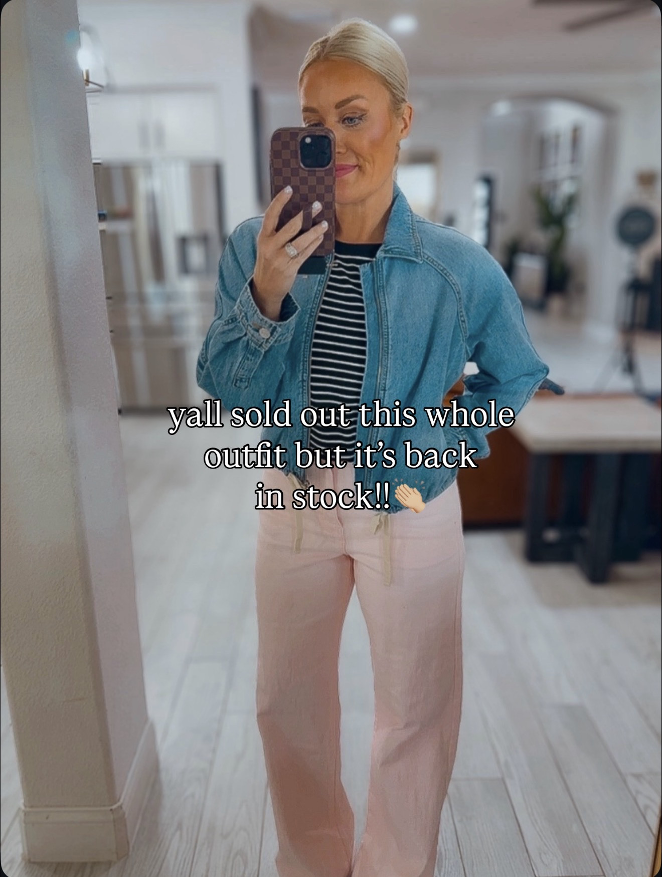 yall sold out this whole outfit but it’s back in stock 👏🏻

#LTKSeasonal #LTKootd #LTKgrwm