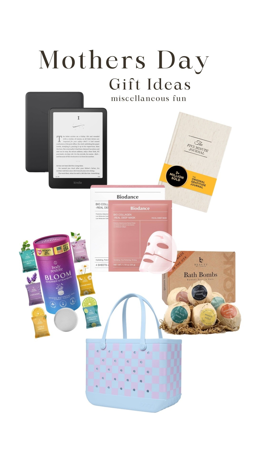 Mother’s Day Gift Guide - miscellaneous edition!

Had so much fun putting this together. These are things I have or would want for Mother’s Day myself rather than a bunch of random finds. 

Kindle is always a great idea. If they already have one, I linked a few kindle accessories that I have and love! A new journal for those that love to journal/write. Self care items like a face mask or bath bombs/shower steamers! All great ideas for just about anyone!

#LTKmomlife #LTKMothersDay #LTKdayinmylife