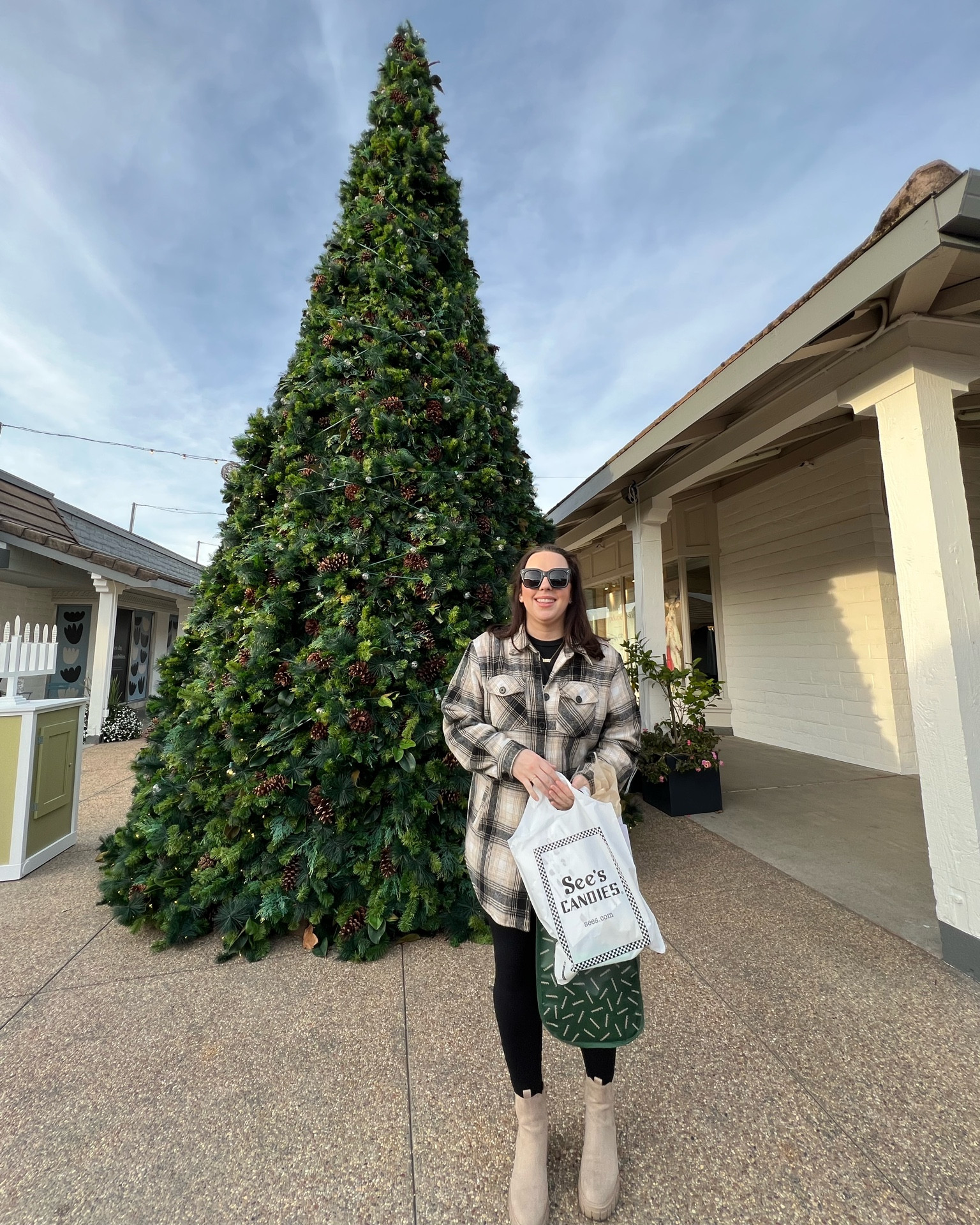 Holiday shopping outfit / flannel shacket / Amazon fashion favorites / Walmart fashion favorites 

#LTKmidsize #LTKshoecrush #LTKHoliday