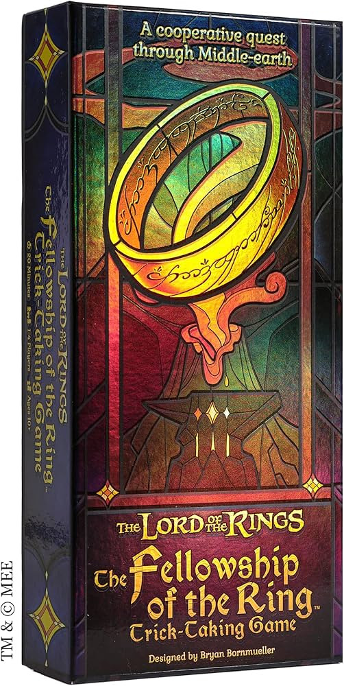 The Lord of The Rings The Fellowship of The Ring Trick-Taking Game - A Cooperative Card Adventure... | Amazon (US)