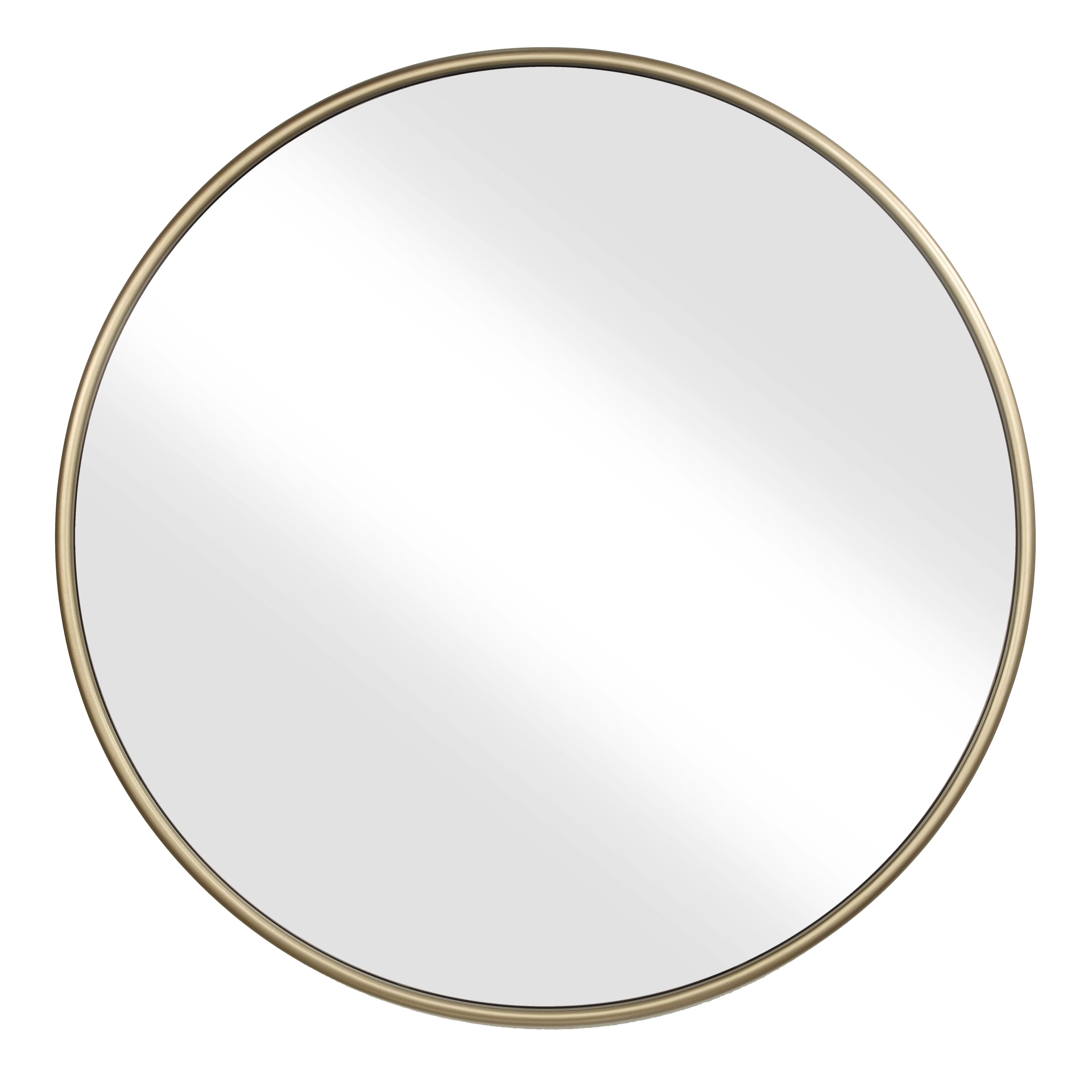 Martin Svensson Home 36" Gold Framed Round Wall Mirror | Walmart (US)