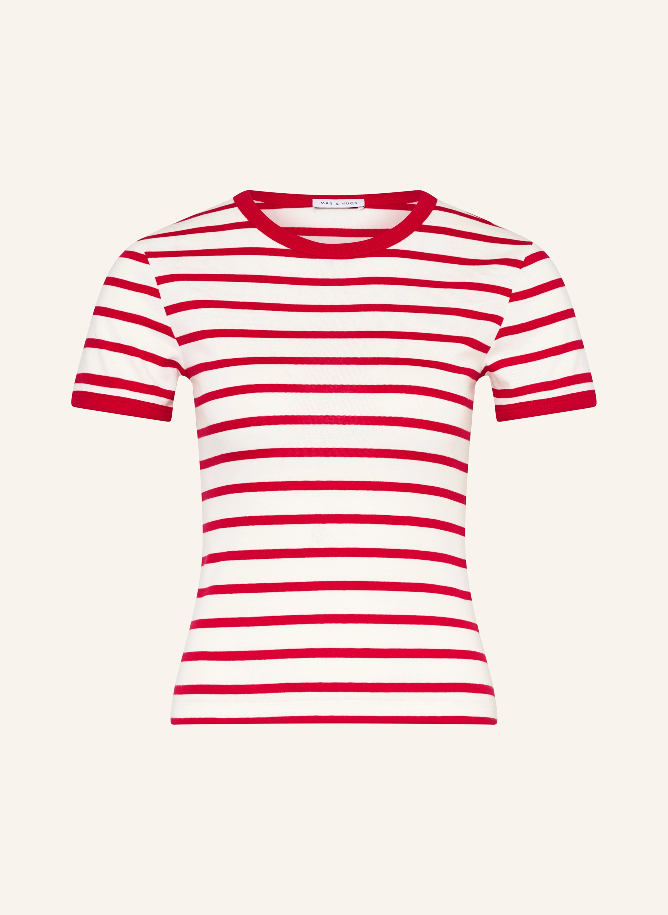 MRS & HUGS T-Shirt in rot / ecru | Breuninger (DACH)