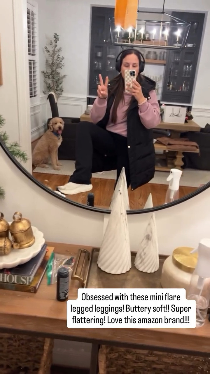 I’m in a small (fits sizes 4-6) and the middle length! Love that they come in 3 lengths depending on your height!!! 10/10 I love!!! #amazon 

#LTKOver40 #LTKootd #LTKActive